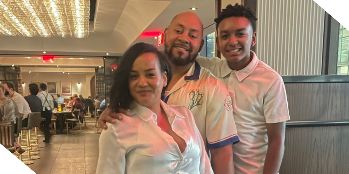 A family photograph of Michelle Jimenez, a real estate investor in Pittsburgh, PA.