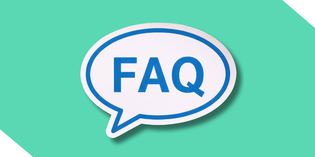 Frequently asked questions (FAQ) graphic for a real estate investment blog about the best fix and flip books and educational resources for investors