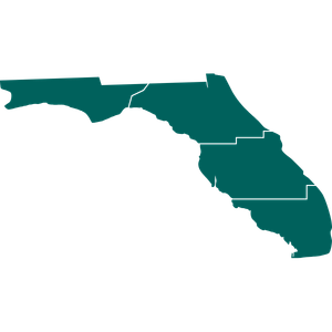 Florida fix-and-flip real estate investing markets available for Kiavi investment property financing.