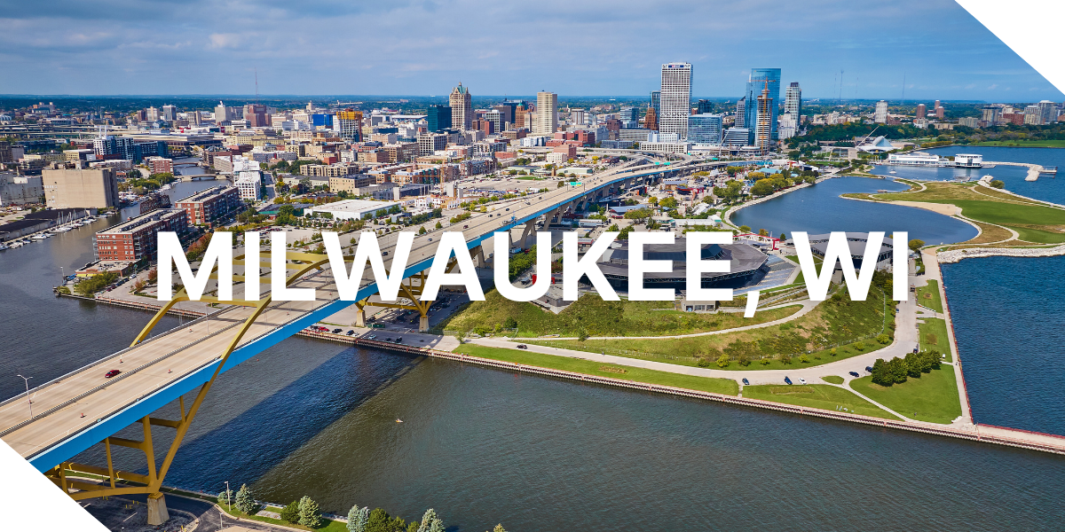 Milwaukee WI waterfront view, a top 2026 market for real estate investors utilizing the Kiavi AI-powered platform.