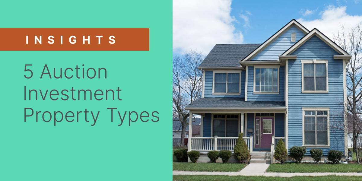 Expand Your Real Estate Investments with These 5 Auction Property Types
