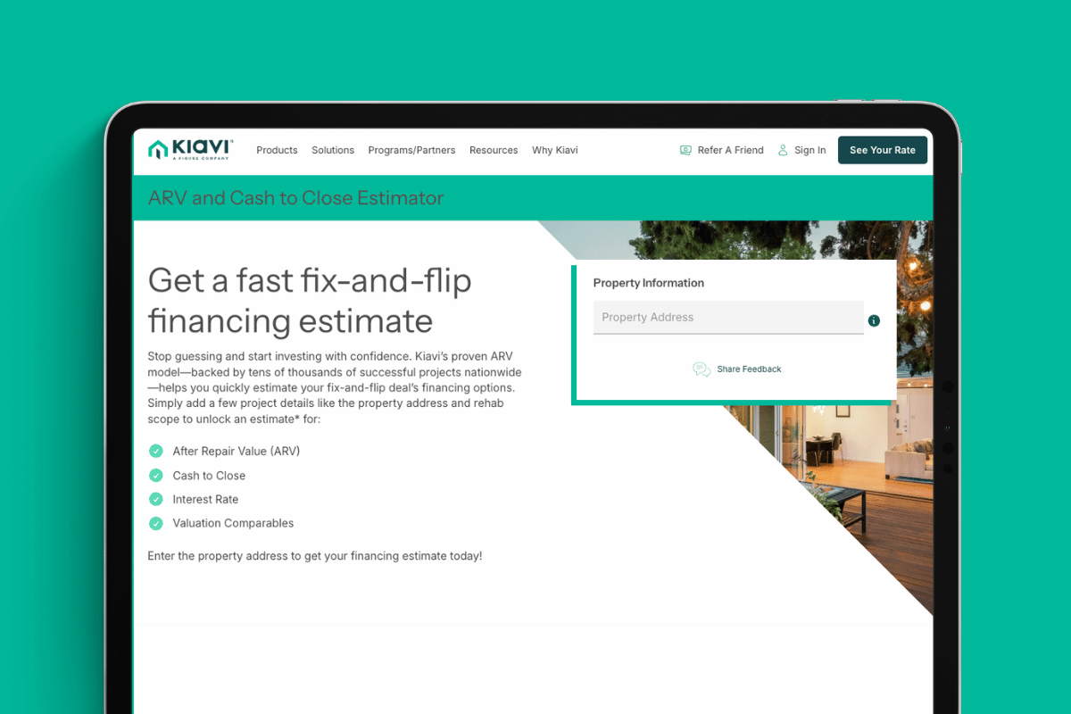estimate your property’s after-repair value