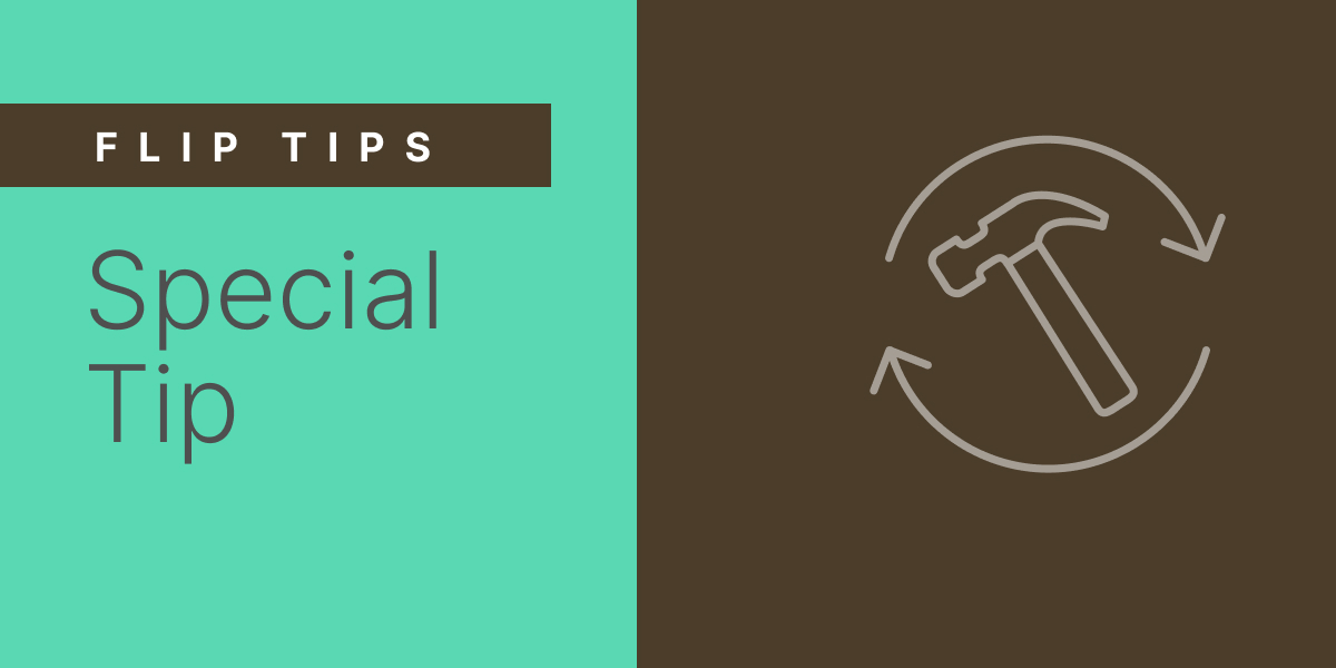 A Kiavi Flip Tips branded banner.